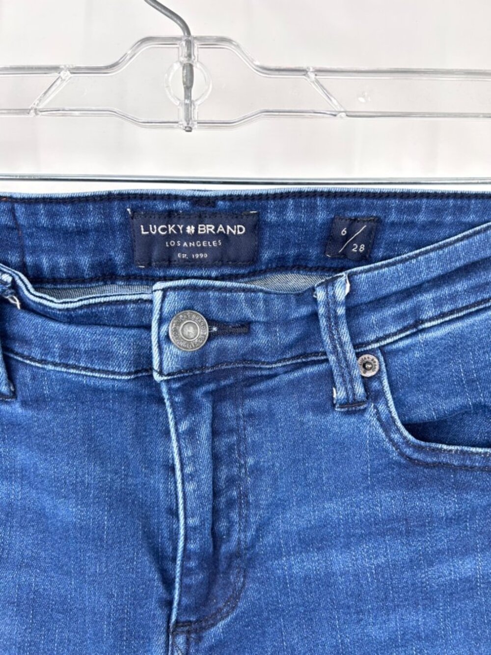 LUCKY BRAND AVA LEGGING MID RISE DENIM JEANS - 6/28 - Picture 8 of 8
